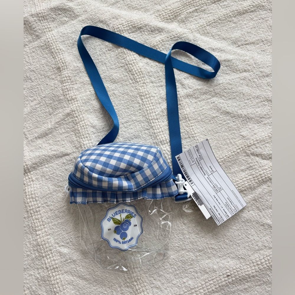 Blueberry Jam Clear Crossbody Bag